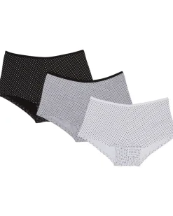 Gepunktete Pantys 3er-Pack, Janina-KiK Onlineshop Discount