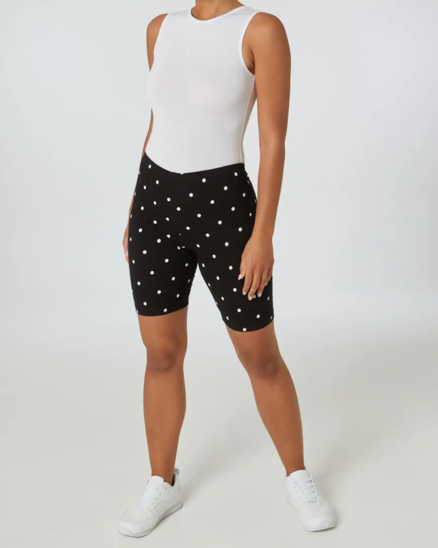 Gepunktete Radlerhose Janina, elastischer Bund-KiK Onlineshop Best