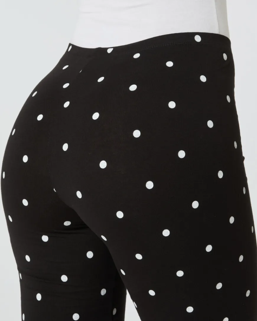 Gepunktete Radlerhose Janina, elastischer Bund-KiK Onlineshop Best