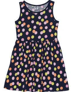 Gepunktetes Kleid knielang-KiK Onlineshop Online