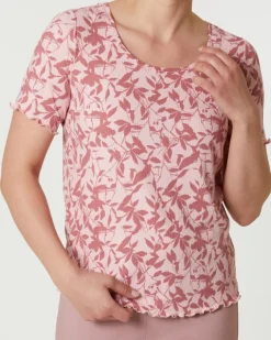 Geripptes T-Shirt Janina, Rundhalsausschnitt-KiK Onlineshop Cheap