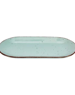 Gesprenkelte Servierplatte ca. 25 x 13 cm-KiK Onlineshop Flash Sale