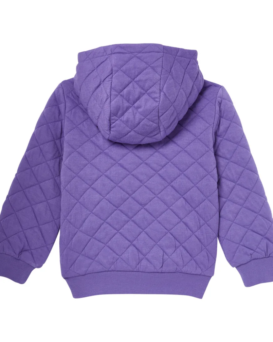 Gesteppter Kapuzenpullover Kängurutasche-KiK Onlineshop Discount