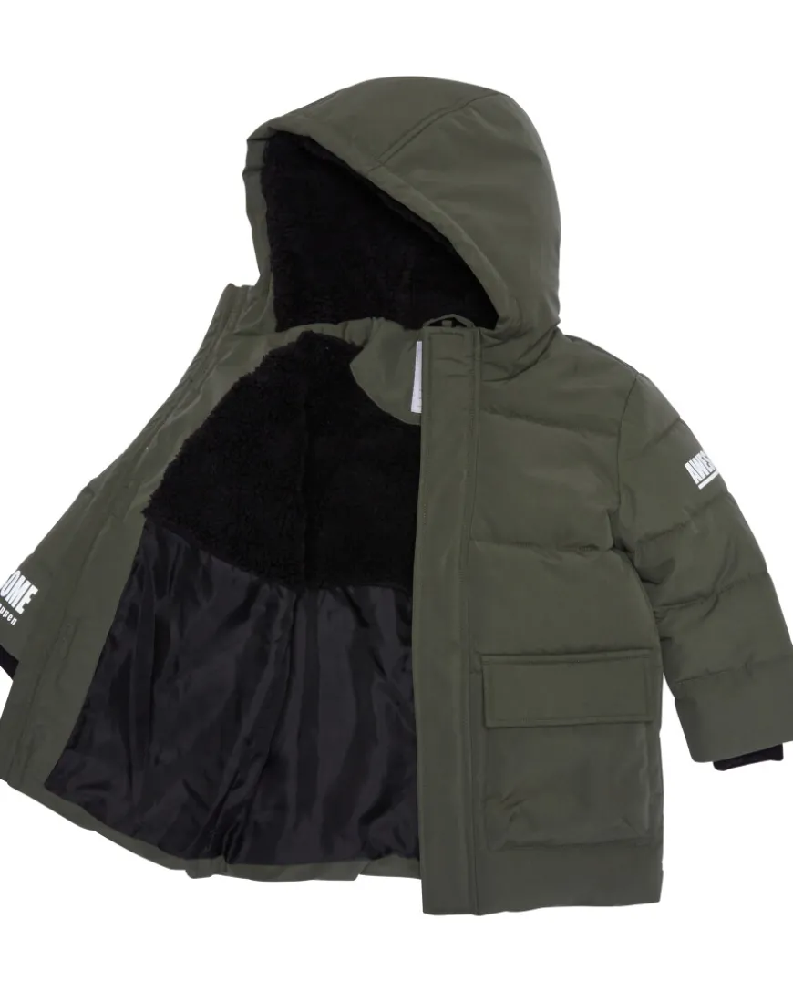 Gesteppter Parka Kiki & Koko, gefüttert mit Teddyfell-KiK Onlineshop New