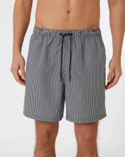 Gestreifte Badeshorts X-Mail, Seitentaschen-KiK Onlineshop Discount