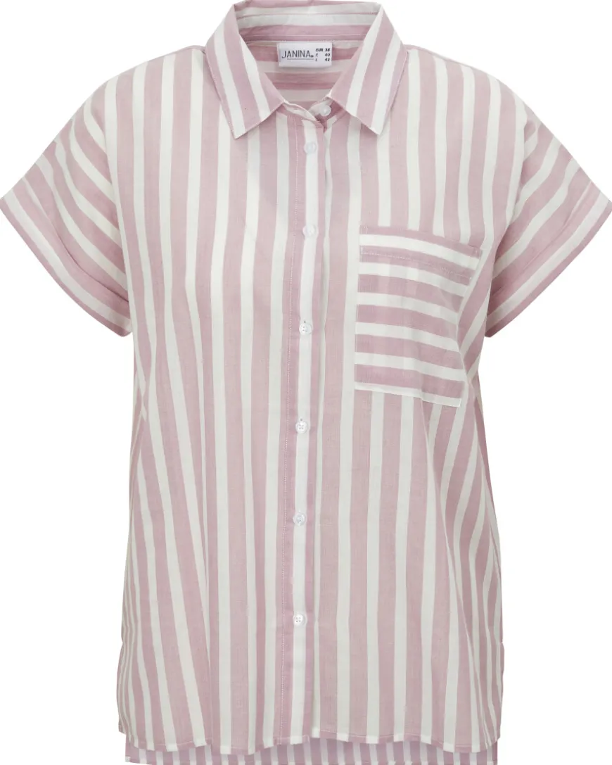 Gestreifte Hemdbluse Knopfleiste-KiK Onlineshop Shop