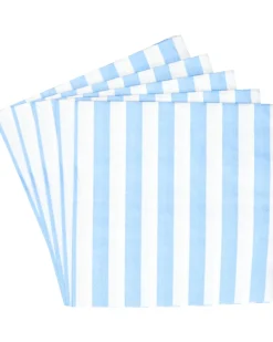 Gestreifte Servietten 18er-Pack-KiK Onlineshop Best