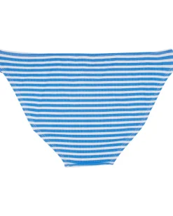 Gestreifter Bikini-Slip Janina, strukturierter Stoff-KiK Onlineshop Outlet