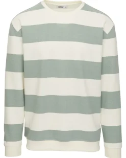 Gestreifter Sweatpullover X-Mail, Rundhalsausschnitt-KiK Onlineshop Cheap