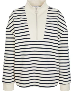 Gestreifter Sweatpullover Janina, Troyer-KiK Onlineshop Best