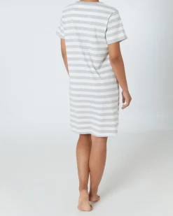 Gestreiftes Bigshirt Janina, verschiedene Designs-KiK Onlineshop New