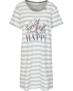 Gestreiftes Bigshirt Janina, verschiedene Designs-KiK Onlineshop New