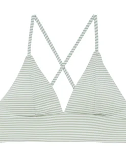 Gestreiftes Bikini-Oberteil Janina, strukturierter Stoff-KiK Onlineshop Online
