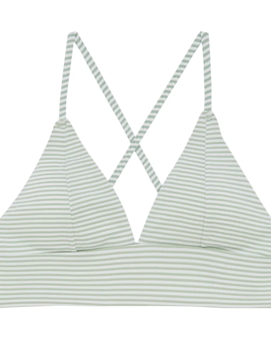 Gestreiftes Bikini-Oberteil Janina, strukturierter Stoff-KiK Onlineshop Online