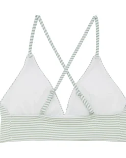 Gestreiftes Bikini-Oberteil Janina, strukturierter Stoff-KiK Onlineshop Online
