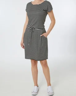 Gestreiftes Kleid Janina, Tunnelzug in der Taille-KiK Onlineshop Best Sale