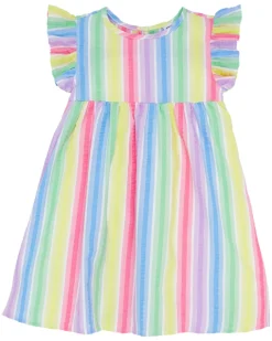 Gestreiftes Kleid Kiki & Koko, Rüschenärmel-KiK Onlineshop Best Sale