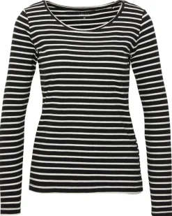 Gestreiftes Langarmshirt Janina, Rundhalsausschnitt-KiK Onlineshop Store