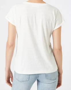 Gestreiftes T-Shirt Janina, Rundhalsausschnitt-KiK Onlineshop Best Sale