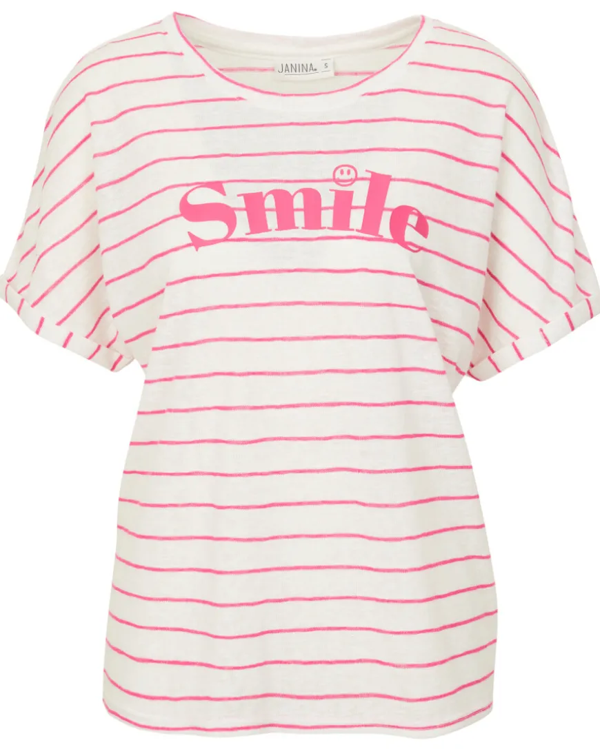 Gestreiftes T-Shirt Janina, Rundhalsausschnitt-KiK Onlineshop Best