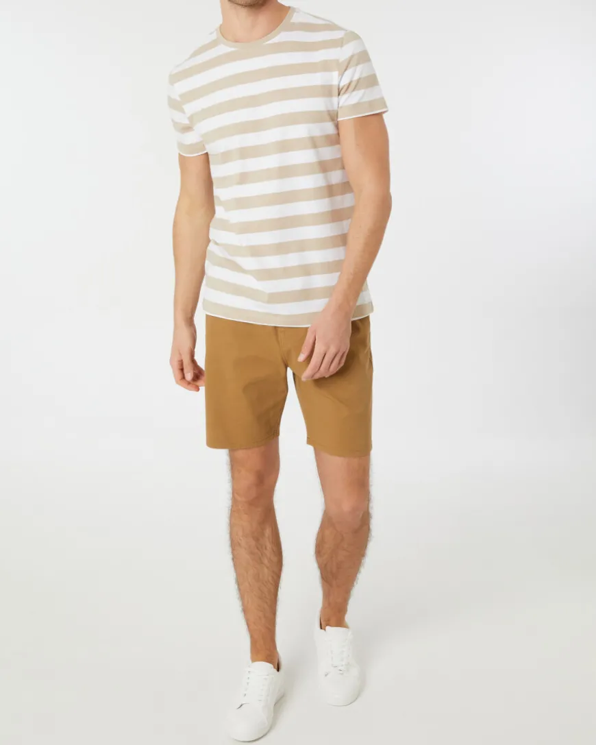 Gestreiftes T-Shirt X-Mail, Rundhalsausschnitt-KiK Onlineshop Outlet