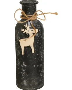 Glasvase Weihnachten ca. 5 x 16 cm-KiK Onlineshop Fashion
