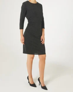 Glitzerndes Kleid Janina, Rundhalsausschnitt-KiK Onlineshop Shop