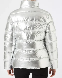 Glänzende Steppjacke Janina, Seitentaschen-KiK Onlineshop Store
