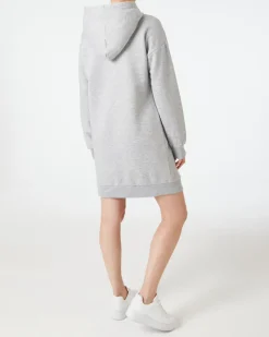 Graues Sweatkleid Janina, Kapuze-KiK Onlineshop Store