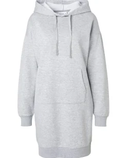 Graues Sweatkleid Janina, Kapuze-KiK Onlineshop Store
