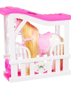 Happy People Spielfigur Pferd mit Unterstand-KiK Onlineshop Shop