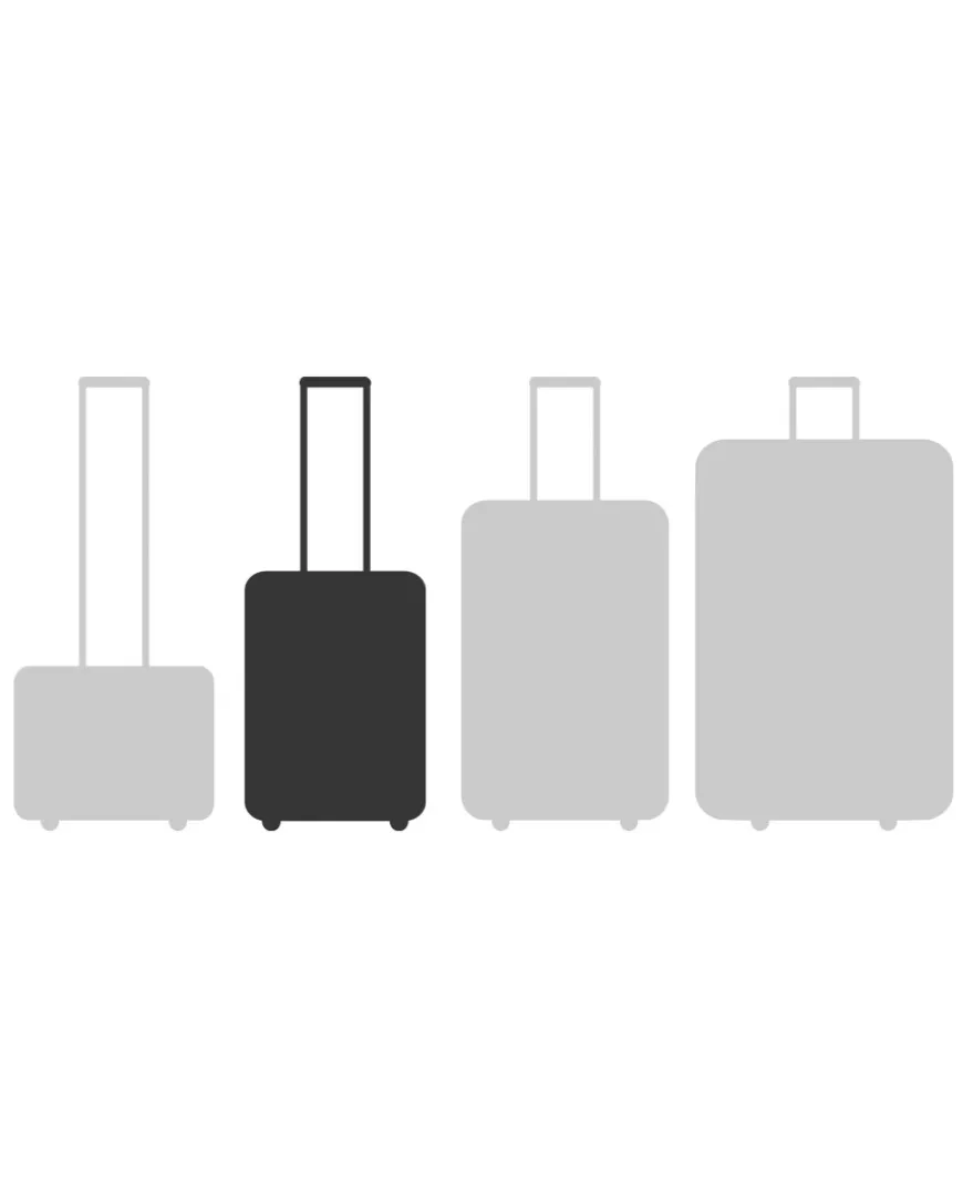Hartschalen-Trolley ca. 36,5 x 22,5 x 55,5 cm-KiK Onlineshop Clearance