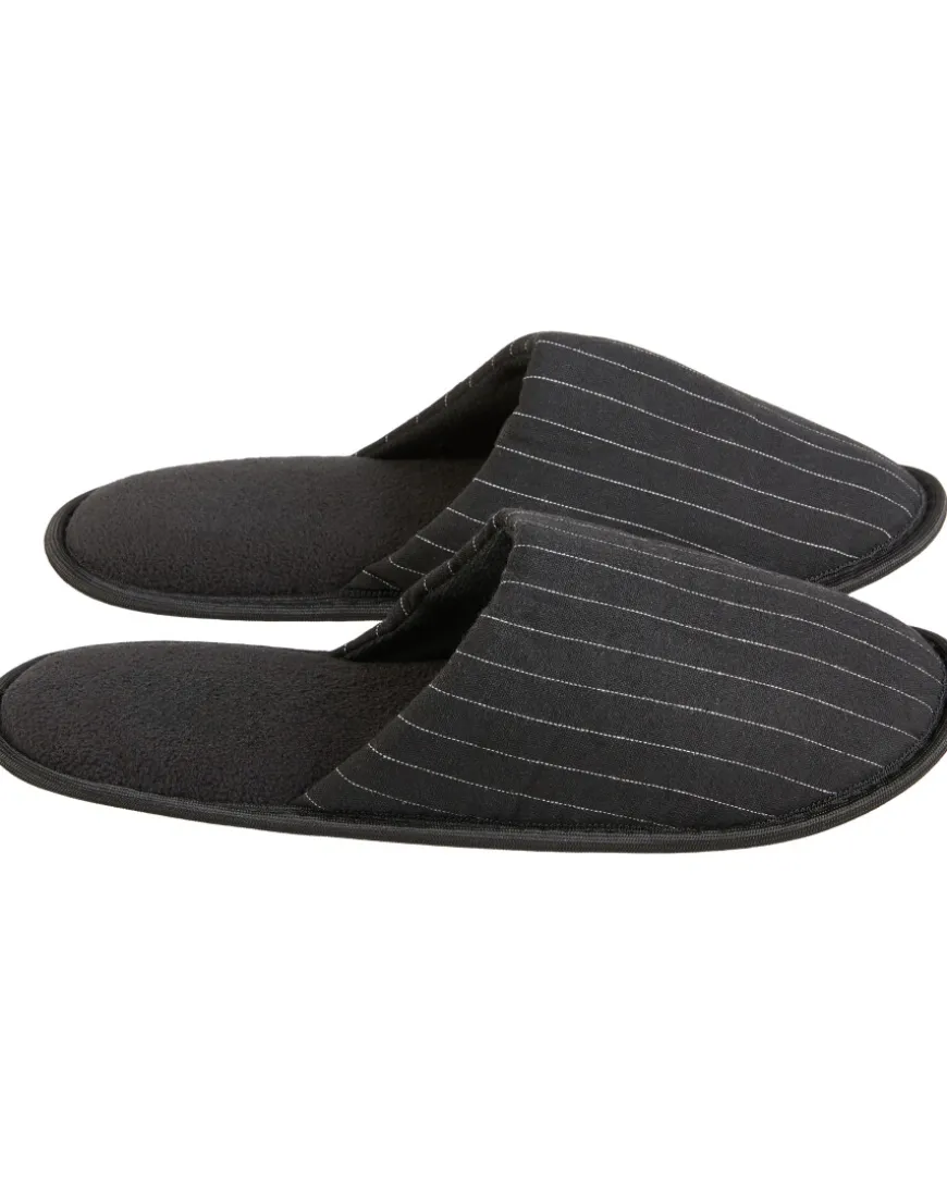 Hausschuhe X-Mail, Nadelstreifen-KiK Onlineshop Best