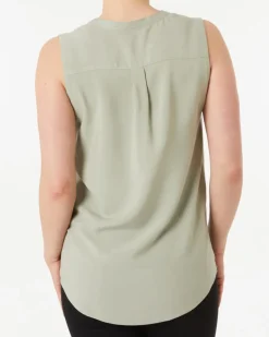 es Blusentop Janina, Y-Ausschnitt-KiK Onlineshop Discount