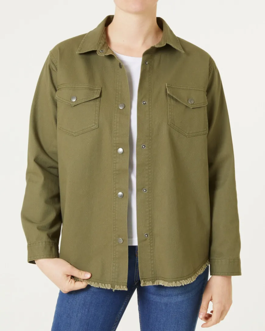 Hemdjacke Janina, Druckknöpfe-KiK Onlineshop Cheap