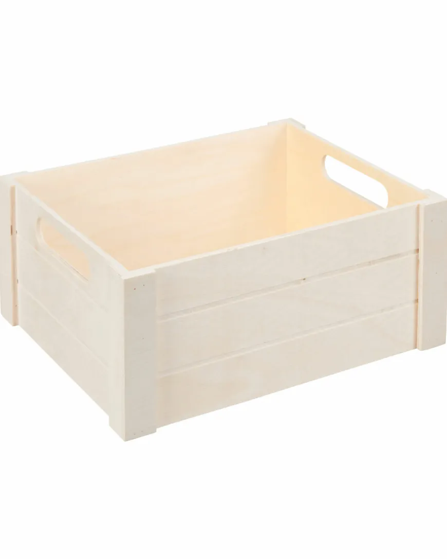 Holzkiste ca. 26 x 21 x 11 cm-KiK Onlineshop Cheap