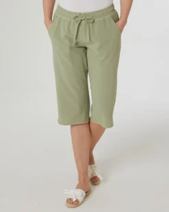 Hose aus Baumwolle Janina, Caprilänge-KiK Onlineshop Clearance