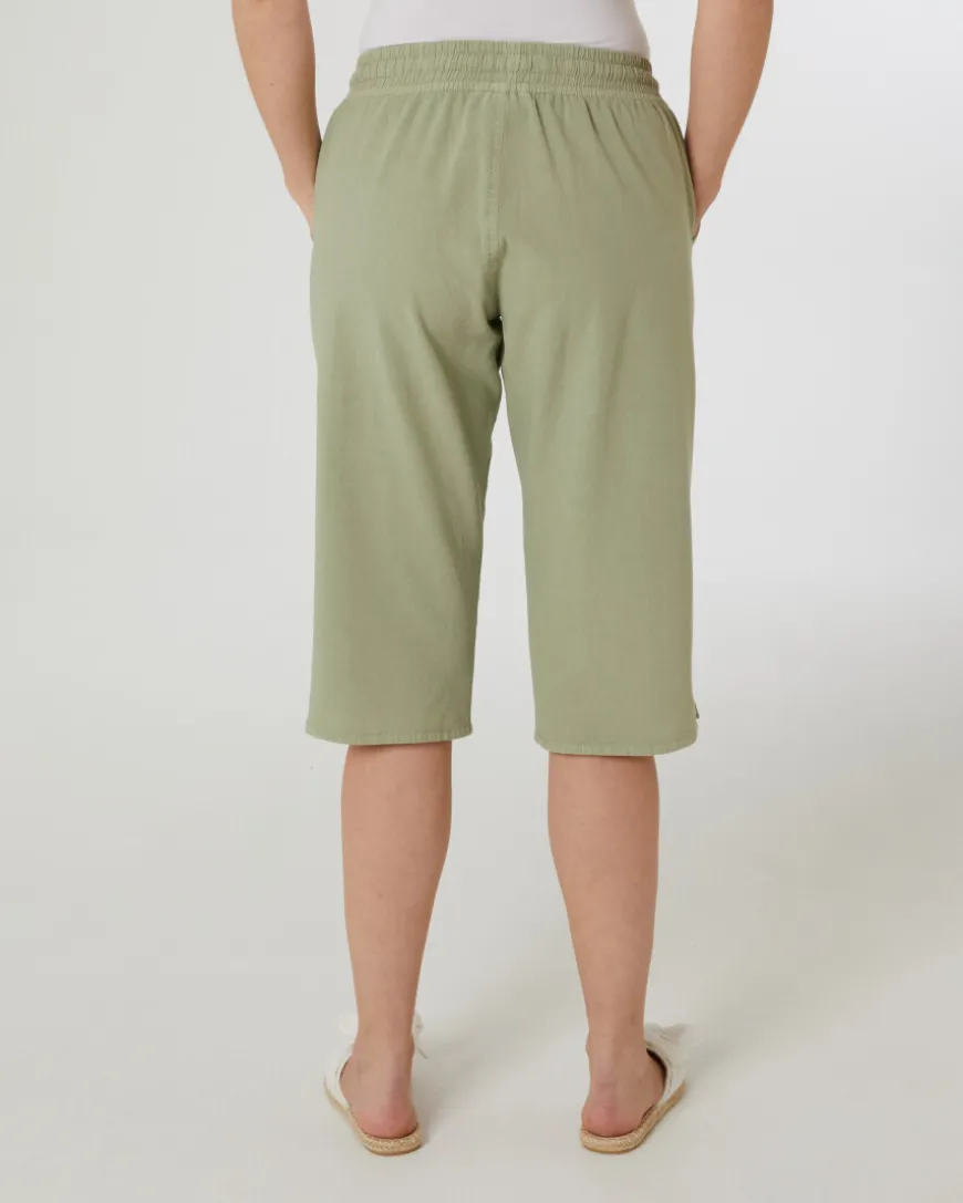 Hose aus Baumwolle Janina, Caprilänge-KiK Onlineshop Clearance