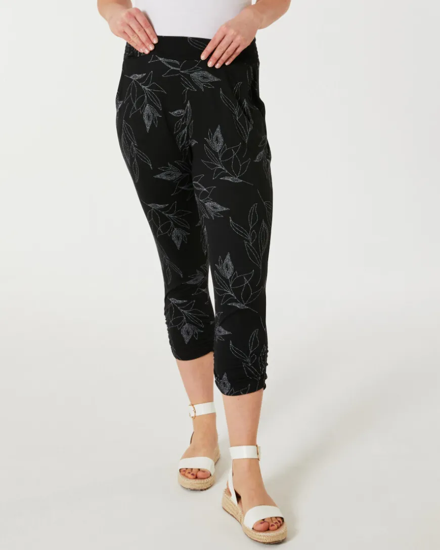 Hose in Caprilänge Janina, elastischer Bund-KiK Onlineshop Hot