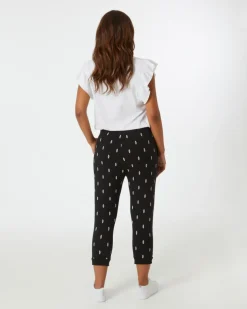 Hose in Caprilänge Janina, elastischer Bund-KiK Onlineshop Cheap