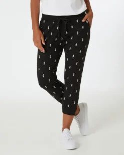 Hose in Caprilänge Janina, elastischer Bund-KiK Onlineshop Cheap