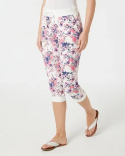 Hose in Caprilänge Janina, elastischer Bund-KiK Onlineshop Sale