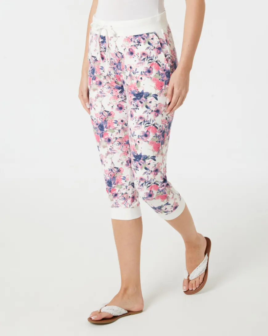 Hose in Caprilänge Janina, elastischer Bund-KiK Onlineshop Sale