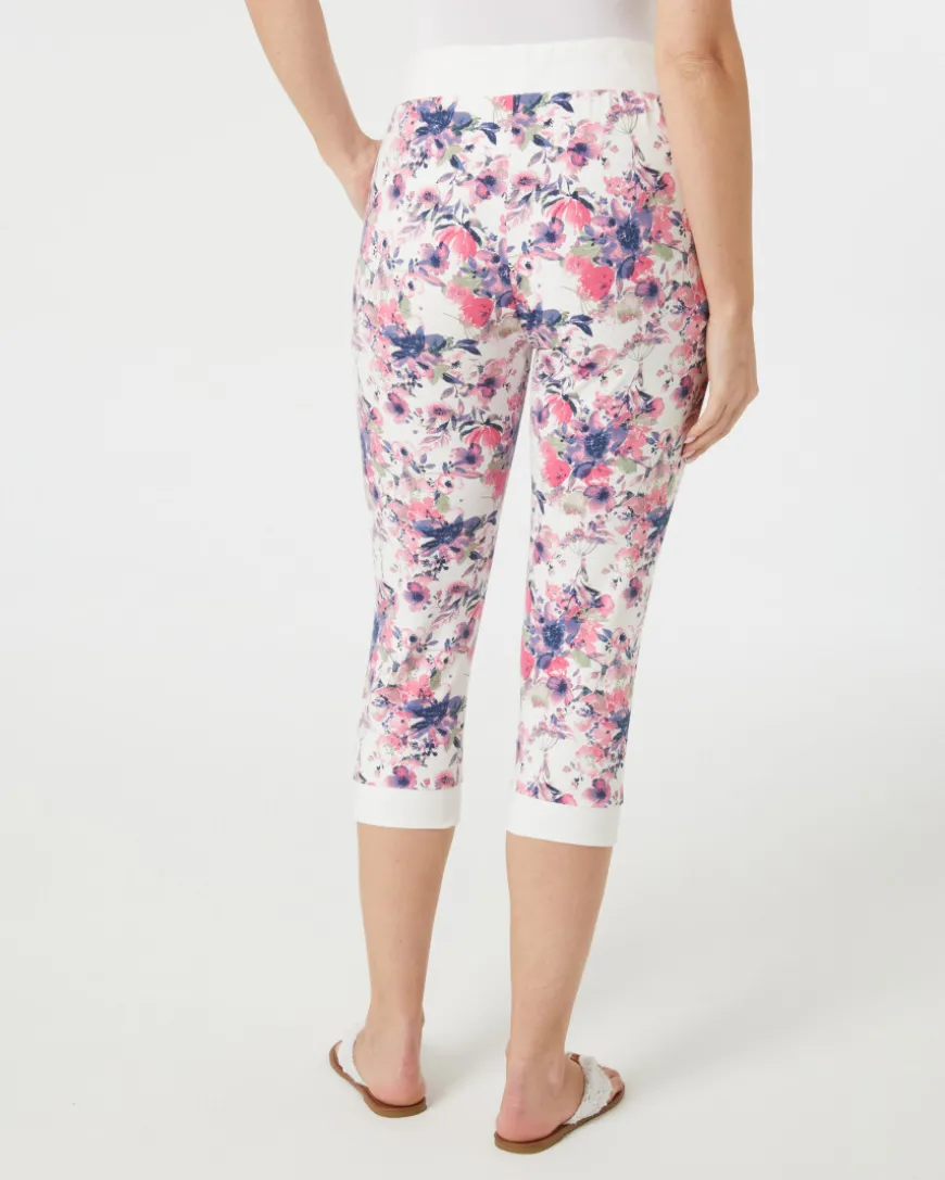Hose in Caprilänge Janina, elastischer Bund-KiK Onlineshop Sale