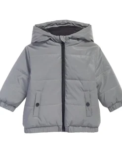 Jacke mit Rückstrahleffekt Ergee, Kapuze-KiK Onlineshop Online