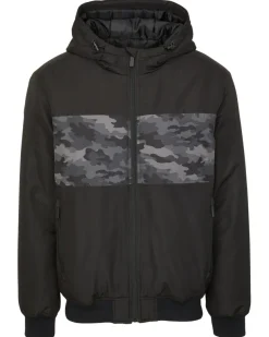 Jacke mit Rippbündchen X-Mail, Kapuze-KiK Onlineshop Hot