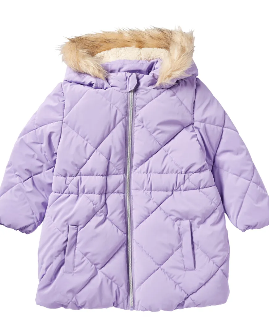 Jacke mit Steppung elastischer Taillenbund-KiK Onlineshop Outlet