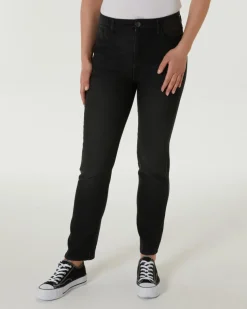 Jeans High Waist Janina, Straight-fit-KiK Onlineshop Flash Sale