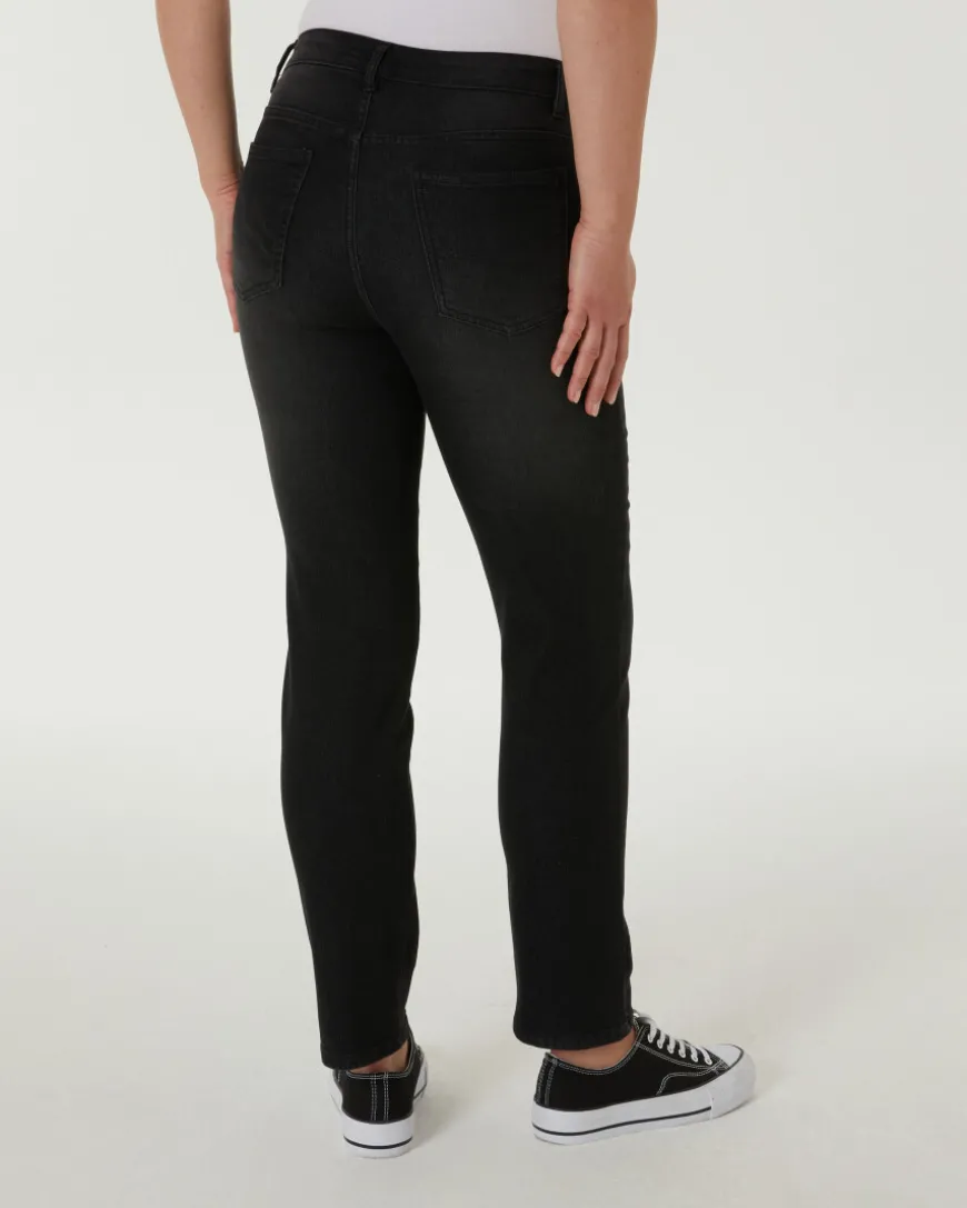 Jeans High Waist Janina, Straight-fit-KiK Onlineshop Flash Sale