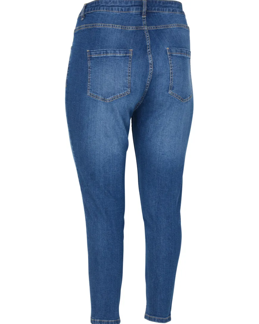 Jeans High-Waist Slim-fit-KiK Onlineshop Outlet